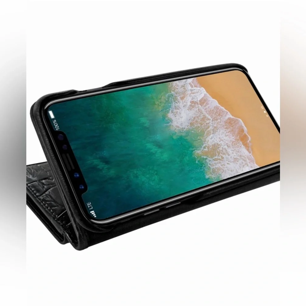 Piel Frama IPhone X/Xs Leather Crocodile Case